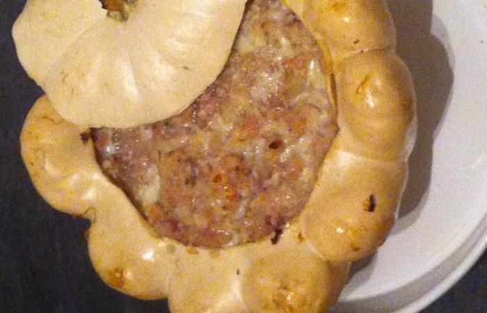 R�gime Dukan (recette minceur) : P�tisson farci au veau (thermomix) #dukan https://www.proteinaute.com/recette-patisson-farci-au-veau-thermomix-13552.html