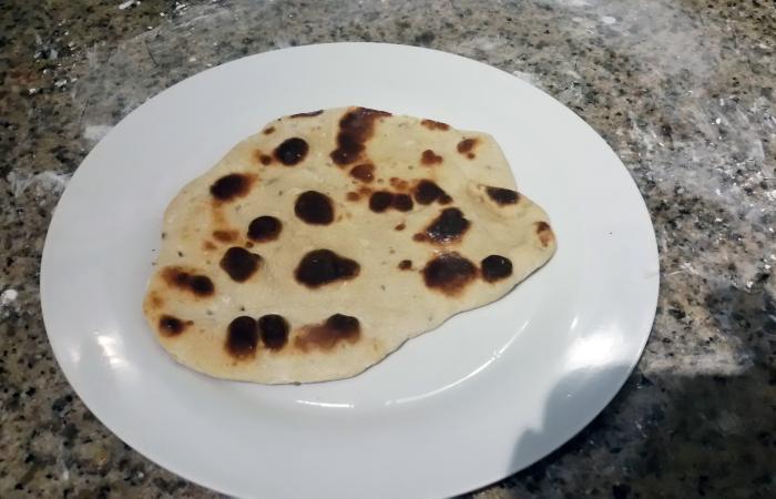 Naan au cumin