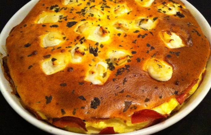 Régime Dukan (recette minceur) : Quiche au jambon et au bleu #dukan https://www.proteinaute.com/recette-quiche-au-jambon-et-au-bleu-13622.html