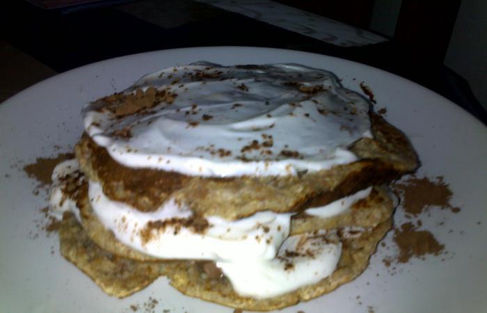 R�gime Dukan (recette minceur) : Duo galette choco/fromage blanc  #dukan https://www.proteinaute.com/recette-duo-galette-choco-fromage-blanc-1370.html