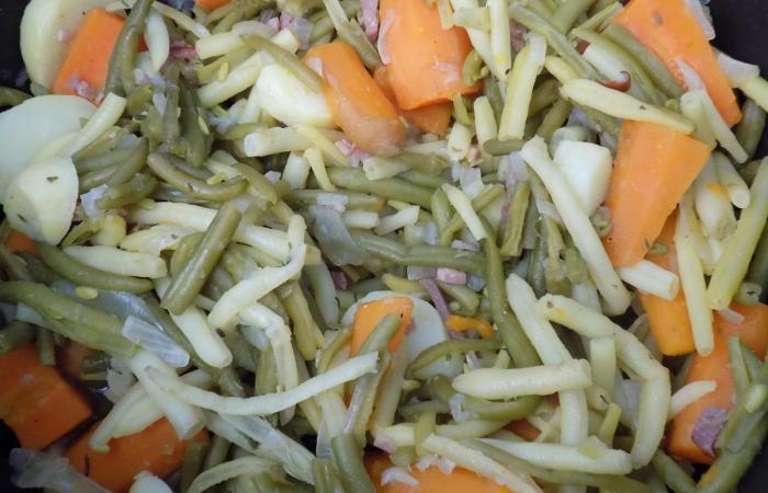 Régime Dukan (recette minceur) : Jardinière de légumes #dukan https://www.proteinaute.com/recette-jardiniere-de-legumes-13768.html