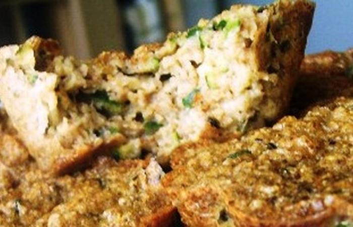 R�gime Dukan (recette minceur) : Zucchini bread (muffins sucr�s � la courgette) #dukan https://www.proteinaute.com/recette-zucchini-bread-muffins-sucres-a-la-courgette-1379.html