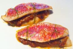 Recette Dukan : Burgers de rouget au caviar d'aubergines 