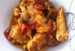 Recette Dukan : Tajine de poulet aux légumes grillés
