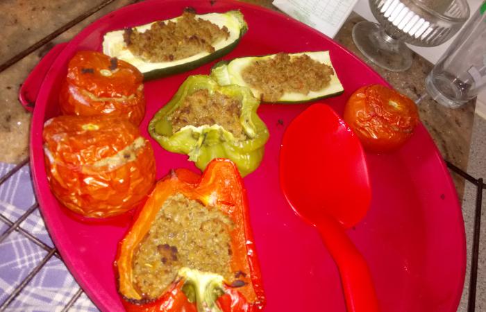 Régime Dukan (recette minceur) : Légumes farcis #dukan https://www.proteinaute.com/recette-legumes-farcis-13852.html