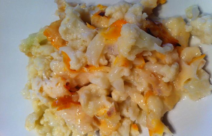 Régime Dukan (recette minceur) : Gratin de chou-fleur au haddock #dukan https://www.proteinaute.com/recette-gratin-de-chou-fleur-au-haddock-13857.html