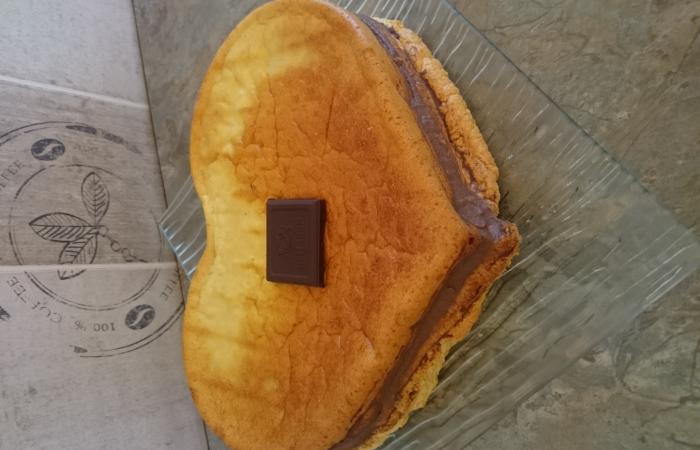 R�gime Dukan (recette minceur) : G�noise Cr�me Chocolat  #dukan https://www.proteinaute.com/recette-genoise-creme-chocolat-13868.html