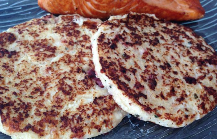 R�stis de chou-fleur aux lardons et tomme de Savoie 