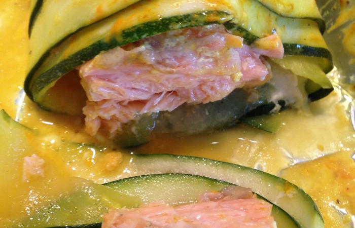 Régime Dukan (recette minceur) : Ballotins de courgettes et saumon en papillote - Thermomix #dukan https://www.proteinaute.com/recette-ballotins-de-courgettes-et-saumon-en-papillote-thermomix-13887.html