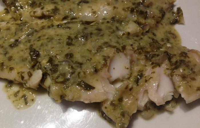 Filet de colin sauce oseille 