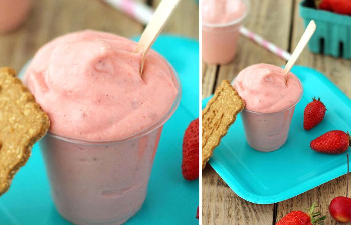 R�gime Dukan (recette minceur) : Mousse � la Rhubarbe aromatis�e � la fraise #dukan https://www.proteinaute.com/recette-mousse-a-la-rhubarbe-aromatisee-a-la-fraise-14057.html