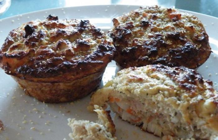 R�gime Dukan (recette minceur) : Muffins thon-surimi #dukan https://www.proteinaute.com/recette-muffins-thon-surimi-1407.html
