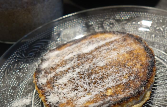Régime Dukan (recette minceur) : Pancake au son d'avoine #dukan https://www.proteinaute.com/recette-pancake-au-son-d-avoine-14097.html