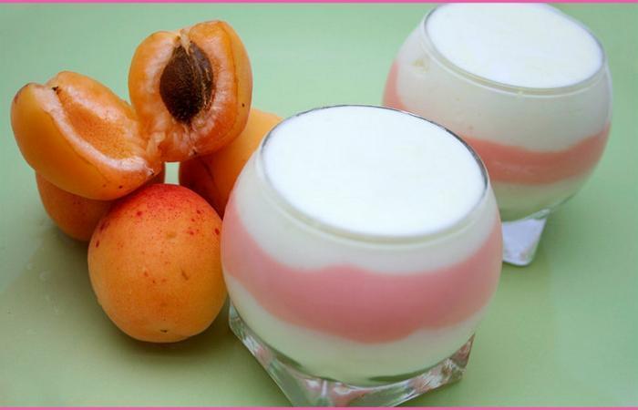 R�gime Dukan (recette minceur) : Duo de pana cotta exotique et p�che  #dukan https://www.proteinaute.com/recette-duo-de-pana-cotta-exotique-et-peche-1424.html
