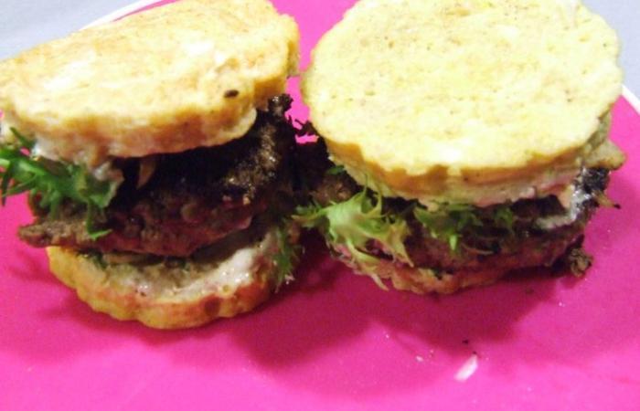 Régime Dukan (recette minceur) : Burger de la mort qui tue #dukan https://www.proteinaute.com/recette-burger-de-la-mort-qui-tue-1436.html