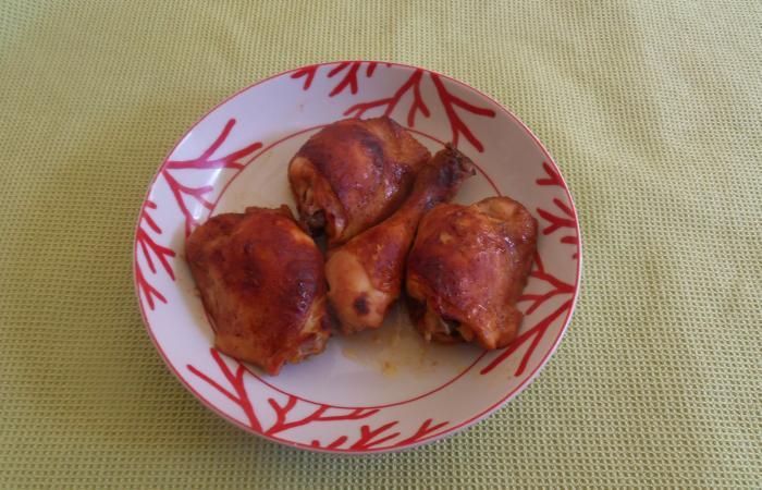 Rgime Dukan (recette minceur) : Cuisses de poulets marines #dukan https://www.proteinaute.com/recette-cuisses-de-poulets-marinees-156.html