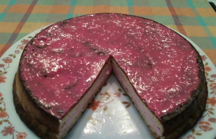 R�gime Dukan (recette minceur) : G�teau au yaourt fourr� � la cr�me de framboise #dukan https://www.proteinaute.com/recette-gateau-au-yaourt-fourre-a-la-creme-de-framboise-1563.html