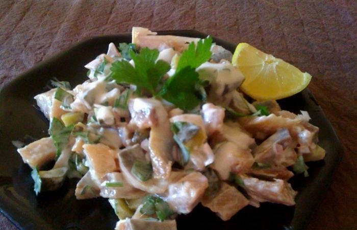 R�gime Dukan (recette minceur) : Petite salade de hareng  #dukan https://www.proteinaute.com/recette-petite-salade-de-hareng-1599.html