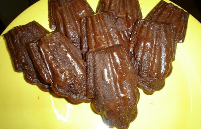 R�gime Dukan (recette minceur) : Madeleines Caro Tout Choco #dukan https://www.proteinaute.com/recette-madeleines-caro-tout-choco-1669.html