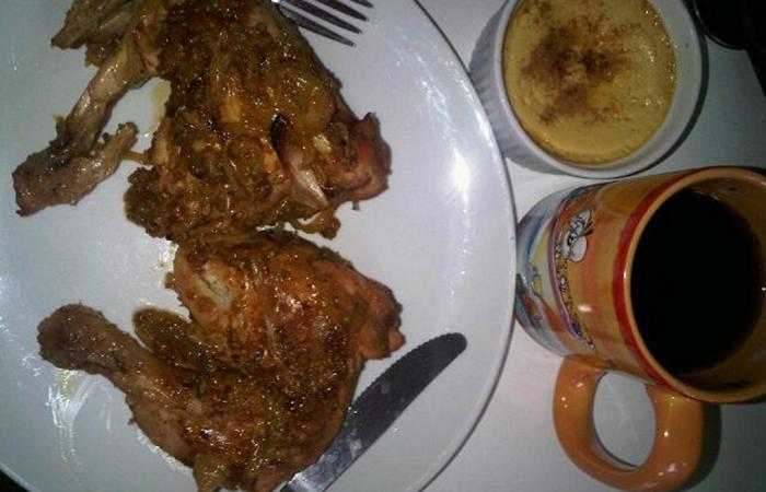 R�gime Dukan (recette minceur) : Poulet au four gouteux et savoureux #dukan https://www.proteinaute.com/recette-poulet-au-four-gouteux-et-savoureux-1764.html