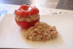 Recette Dukan : Tomate mimosa au thon