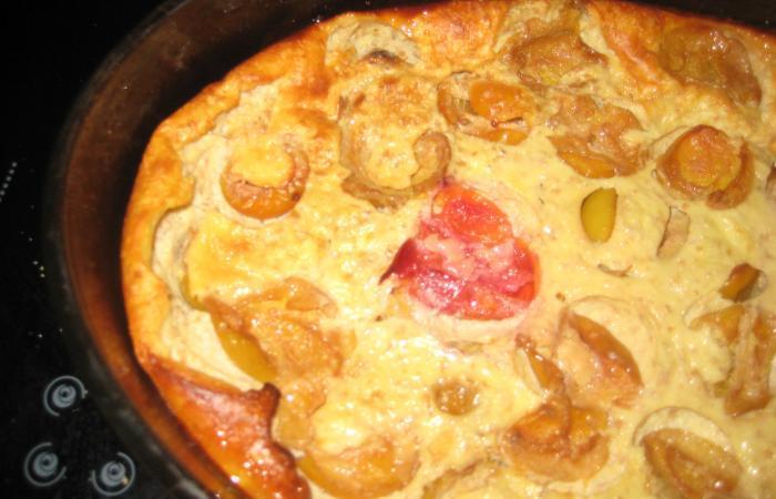 R�gime Dukan (recette minceur) : Clafoutis aux mirabelles #dukan https://www.proteinaute.com/recette-clafoutis-aux-mirabelles-1820.html
