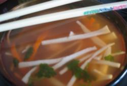 Recette Dukan : Soupe chinoise au surimi