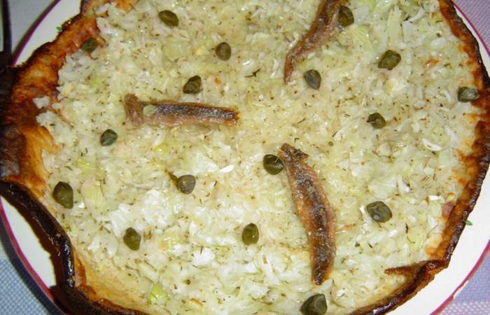 Régime Dukan (recette minceur) : Pissaladière à la Dukan #dukan https://www.proteinaute.com/recette-pissaladiere-a-la-dukan-2351.html