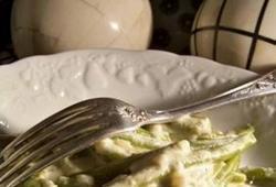 Recette Dukan : Haricots verts � la cr�me et aux champignons