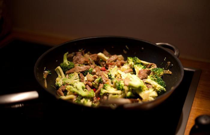 Régime Dukan (recette minceur) : Boeuf sauté et brocolis #dukan https://www.proteinaute.com/recette-boeuf-saute-et-brocolis-246.html