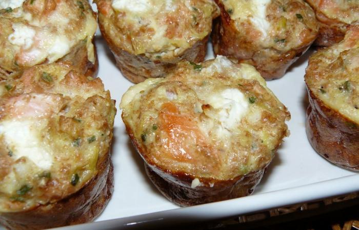 R�gime Dukan (recette minceur) : Bouch�es aux deux saumons, blanc de poireaux et carr� frais  #dukan https://www.proteinaute.com/recette-bouchees-aux-deux-saumons-blanc-de-poireaux-et-carre-frais-2471.html