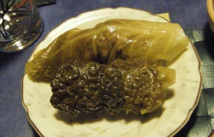 R�gime Dukan (recette minceur) : Feuille de chou fris� roul�s et farcies  #dukan https://www.proteinaute.com/recette-feuille-de-chou-frise-roules-et-farcies-2474.html
