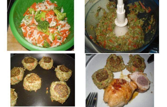 Régime Dukan (recette minceur) : Croquettes de légumes #dukan https://www.proteinaute.com/recette-croquettes-de-legumes-2520.html