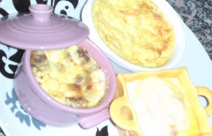 Régime Dukan (recette minceur) : Oeufs cocottes aux crevettes #dukan https://www.proteinaute.com/recette-oeufs-cocottes-aux-crevettes-2543.html