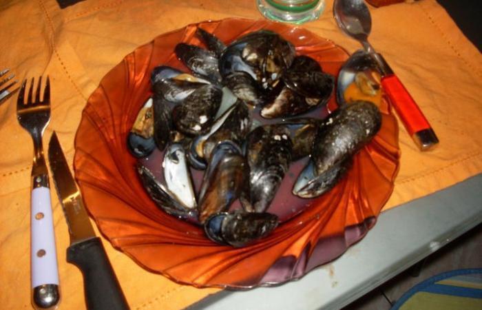 Régime Dukan (recette minceur) : Moules marinières #dukan https://www.proteinaute.com/recette-moules-marinieres-2547.html