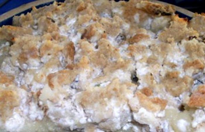 R�gime Dukan (recette minceur) : Crumble sal� de conso #dukan https://www.proteinaute.com/recette-crumble-sale-de-conso-2548.html