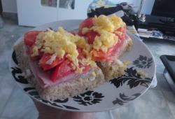 Recette Dukan : Sandwich fa�on bruschette