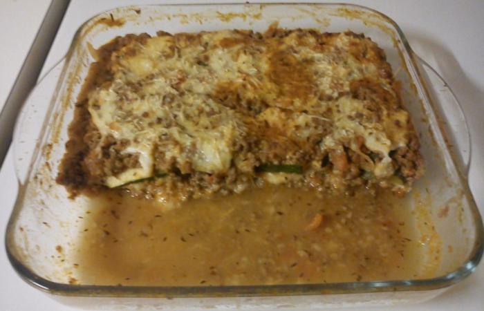 R�gime Dukan (recette minceur) : Lasagne � la courgette #dukan https://www.proteinaute.com/recette-lasagne-a-la-courgette-2574.html