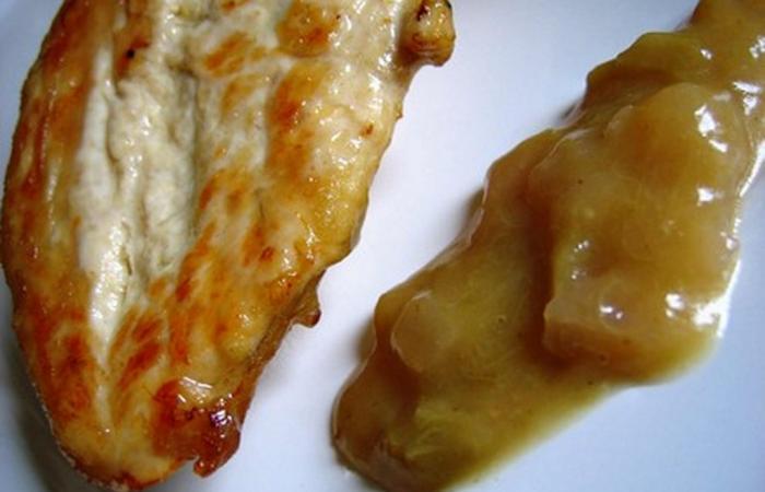 Régime Dukan (recette minceur) : Aiguillettes de poulet à la tomate #dukan https://www.proteinaute.com/recette-aiguillettes-de-poulet-a-la-tomate-2575.html