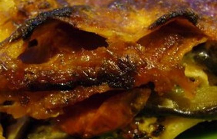R�gime Dukan (recette minceur) : Lasagne d'aubergine au boeuf � la tomate #dukan https://www.proteinaute.com/recette-lasagne-d-aubergine-au-boeuf-a-la-tomate-2613.html