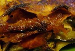 Recette Dukan : Lasagne d'aubergine au boeuf à la tomate