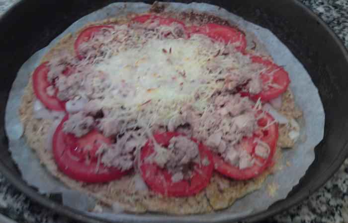 R�gime Dukan (recette minceur) : Tarte au thon a ma fa�on #dukan https://www.proteinaute.com/recette-tarte-au-thon-a-ma-facon-2635.html