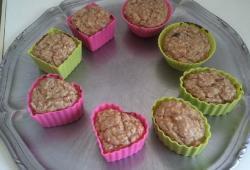 Recette Dukan : Muffins fraise, amande am�re et vanille