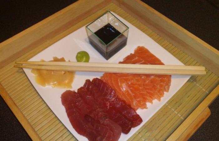 R�gime Dukan (recette minceur) : Sashimi #dukan https://www.proteinaute.com/recette-sashimi-267.html