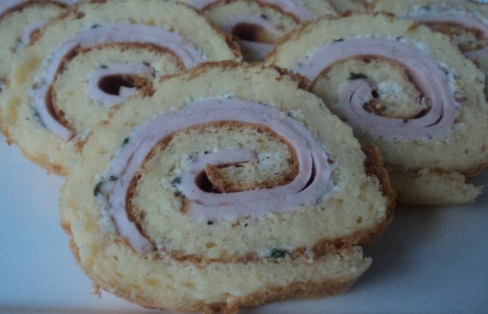 Régime Dukan (recette minceur) : Roulée au Jambon #dukan https://www.proteinaute.com/recette-roulee-au-jambon-2676.html