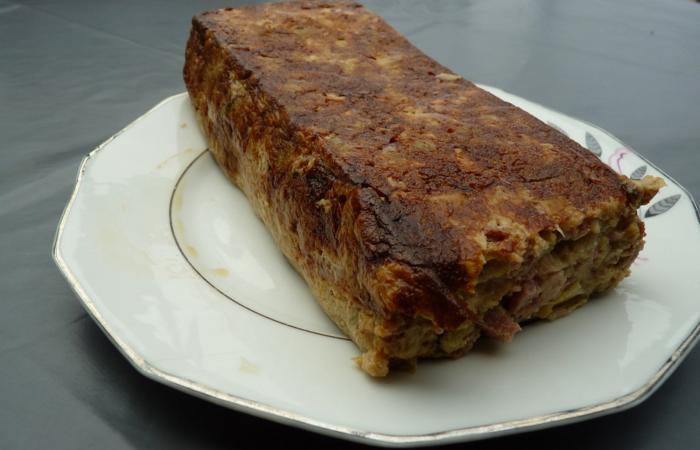 R�gime Dukan (recette minceur) : Cake aux poireaux et lardons  #dukan https://www.proteinaute.com/recette-cake-aux-poireaux-et-lardons-2690.html
