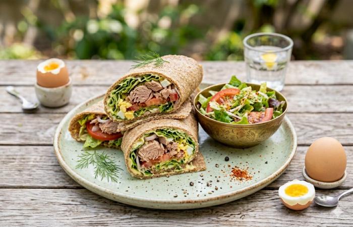 Wrap Dukan au thon