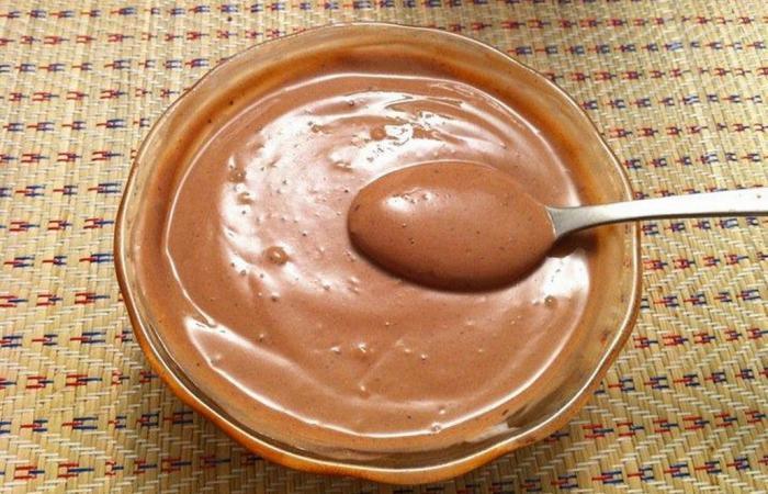 R�gime Dukan (recette minceur) : Cr�me Tofu au Chocolat rapide, sans g�latine #dukan https://www.proteinaute.com/recette-creme-tofu-au-chocolat-rapide-sans-gelatine-2700.html