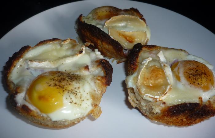 Régime Dukan (recette minceur) : Bouchée façon oeuf cocotte #dukan https://www.proteinaute.com/recette-bouchee-facon-oeuf-cocotte-2723.html