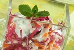 Recette Dukan : Salade de surimi au chou rouge